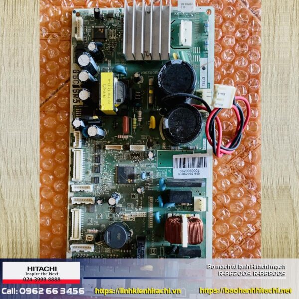 Board mạch tủ lạnh Hitachi R-B6200S, R-B6800S