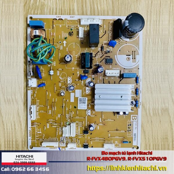 Mạch tủ lạnh Hitachi R-FVX480PGV9, R-FVX510PGV9