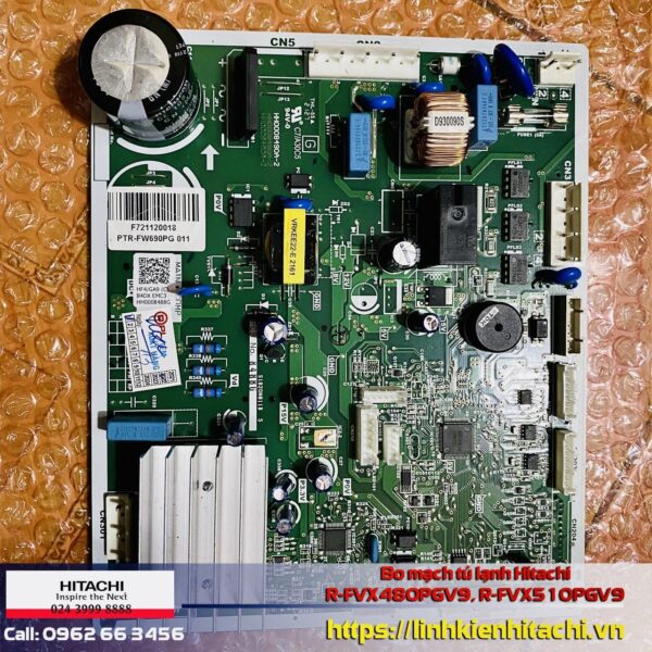Mạch tủ lạnh Hitachi R-FW690PGV7X