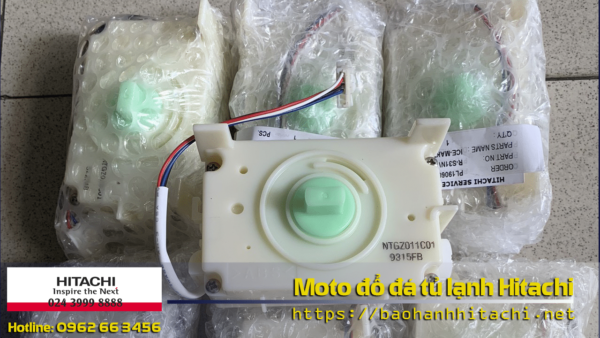 Motor xoay đá viên tủ lạnh Hitachi dùng nhiều model - Hình ảnh 2