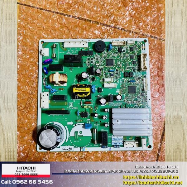 Board mạch tủ lạnh Hitachi R-WB475PGV2, R-WB545PGV2R-WB480PGV2, R-WB550PGV2