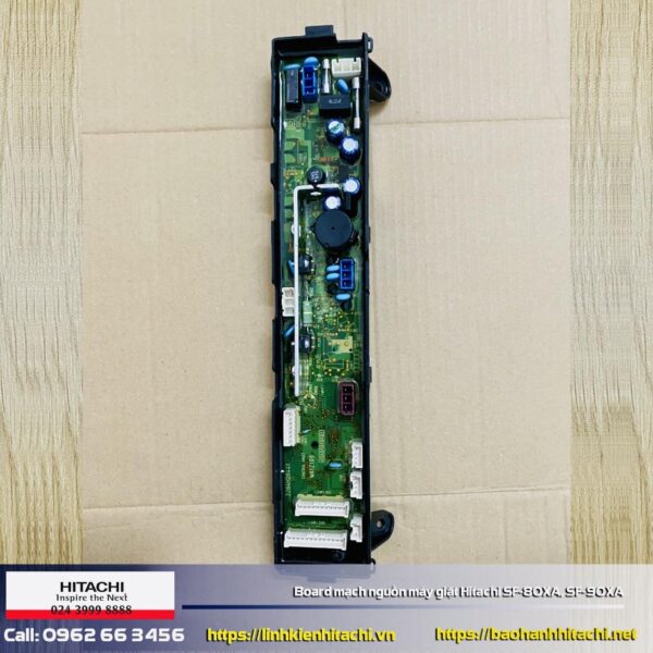 Board mạch nguồn máy giặt Hitachi SF-80P, SF-80XA, SF-90XA