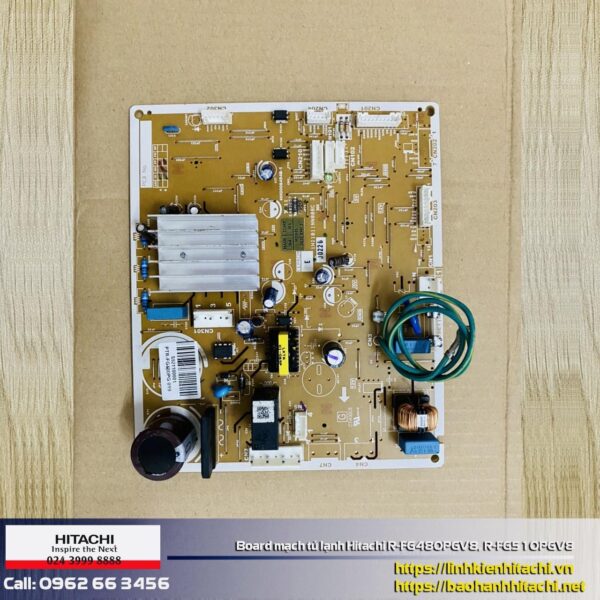 Board mạch tủ lạnh Hitachi R-FG480PGV8, R-FG510PGV8