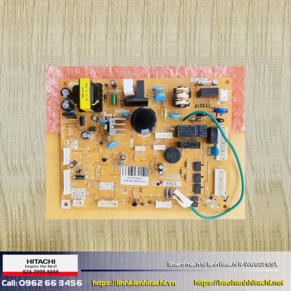 Board mạch tủ lạnh Hitachi R-W660FG9X