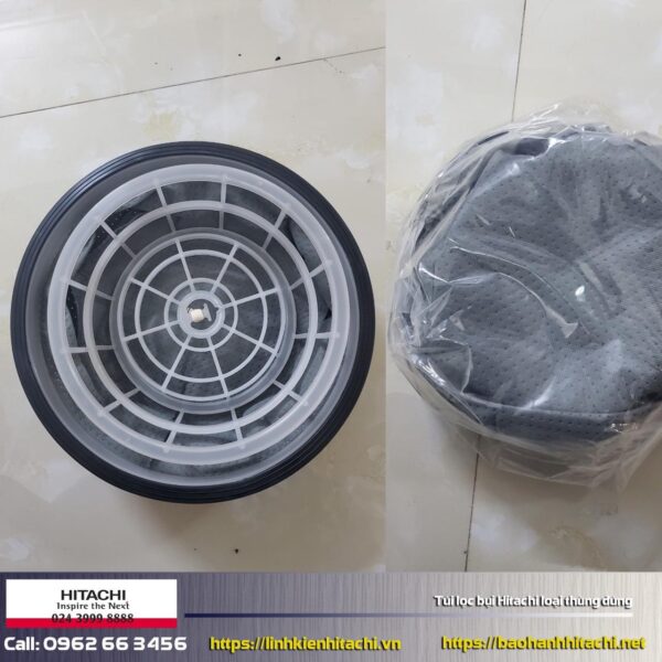Lọc bụi máy hút bụi Hitachi loại thùng đứng