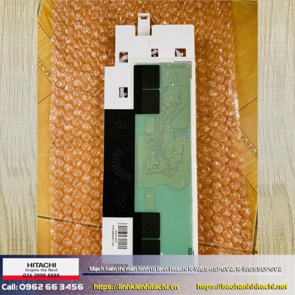 Board Mạch hiển thị màn hình tủ lạnh Hitachi R-WB545PGV2/ R-WB550PGV2